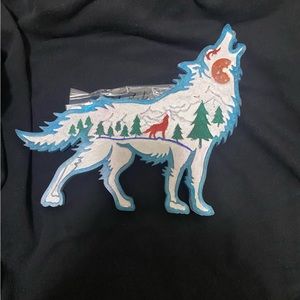 Wolf wall hanger